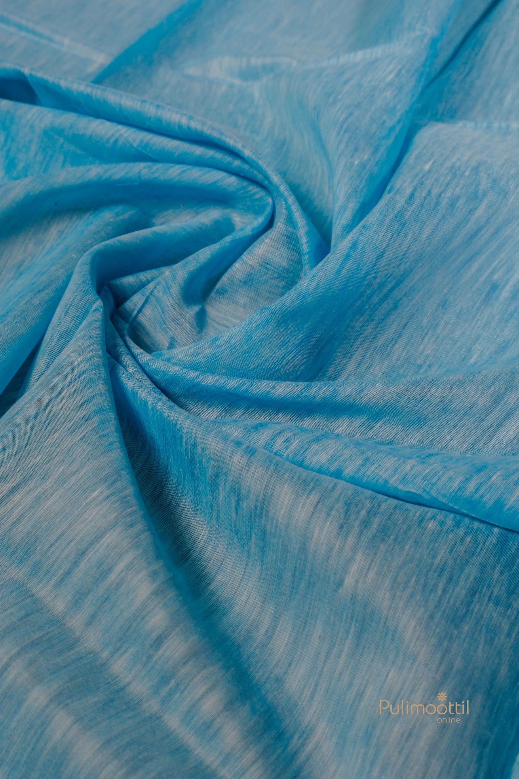 LIGHT BLUE COLOR ORGANZA SAREE