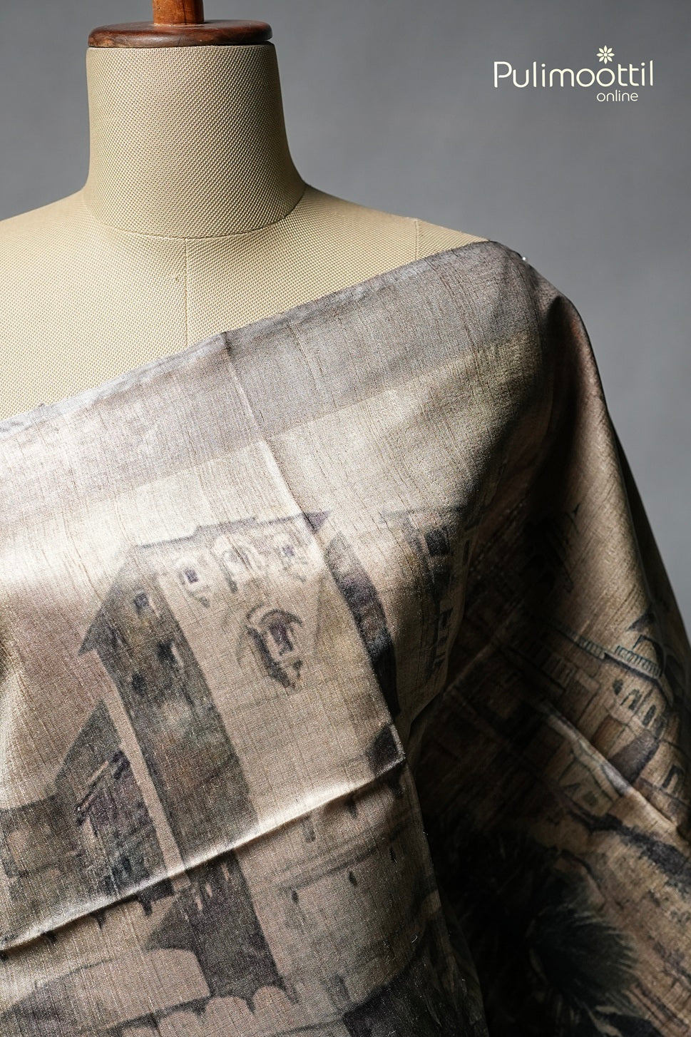 Multicolour Jute Silk Saree