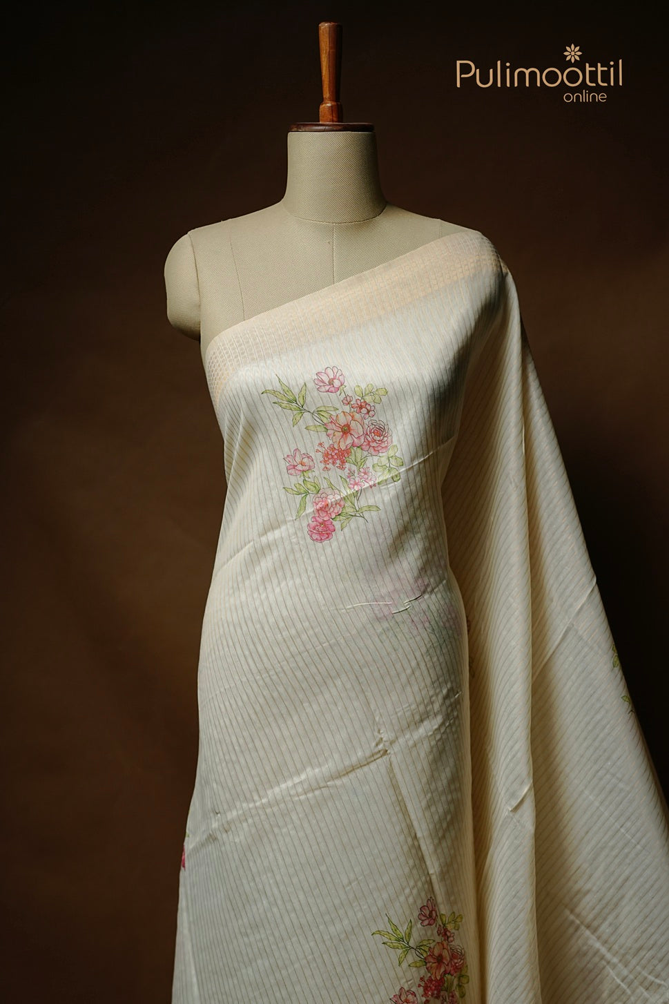 Off White Colour Traditional Fancy Saree