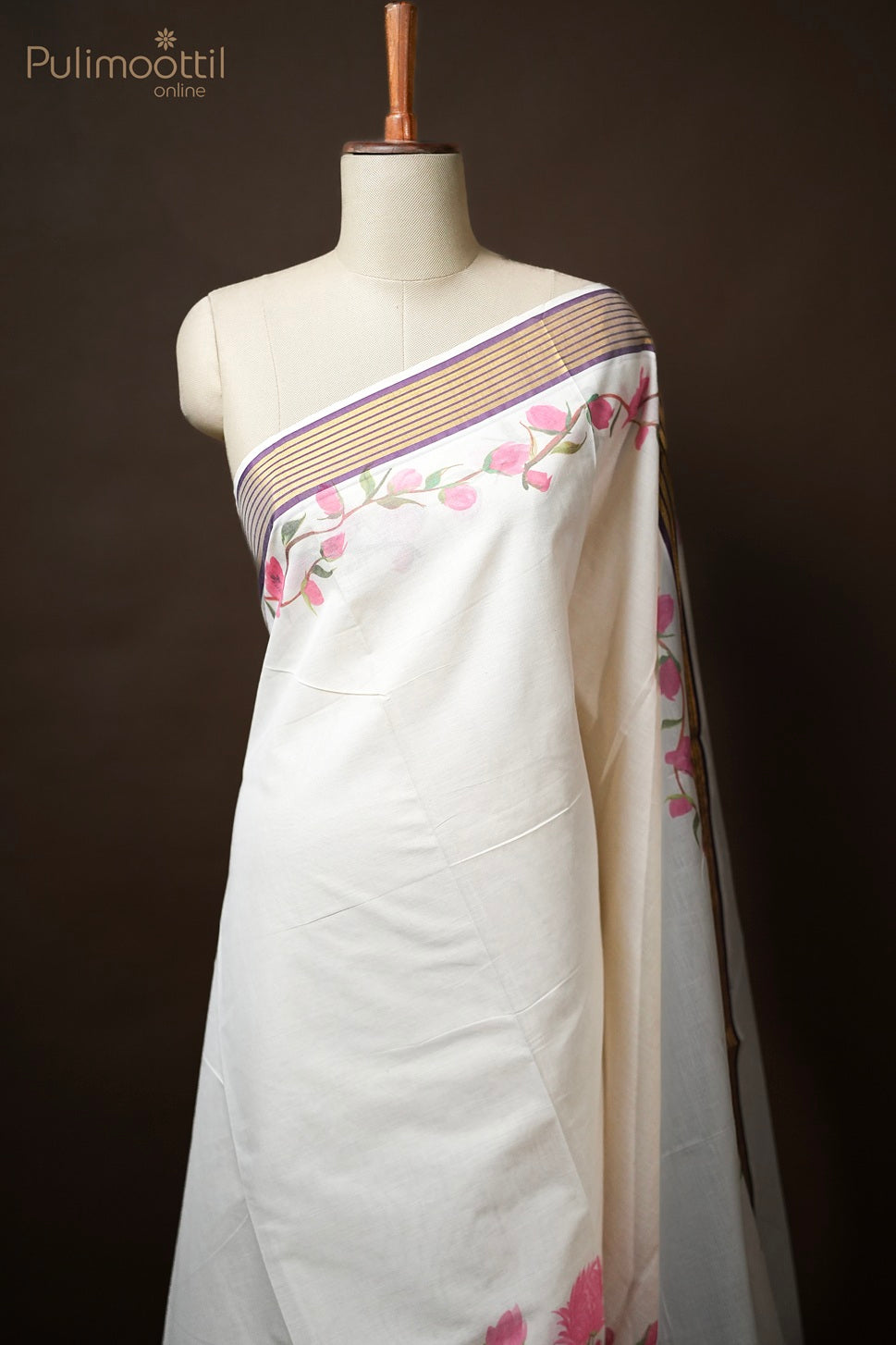 Kerala Traditional Cotton Set Saree