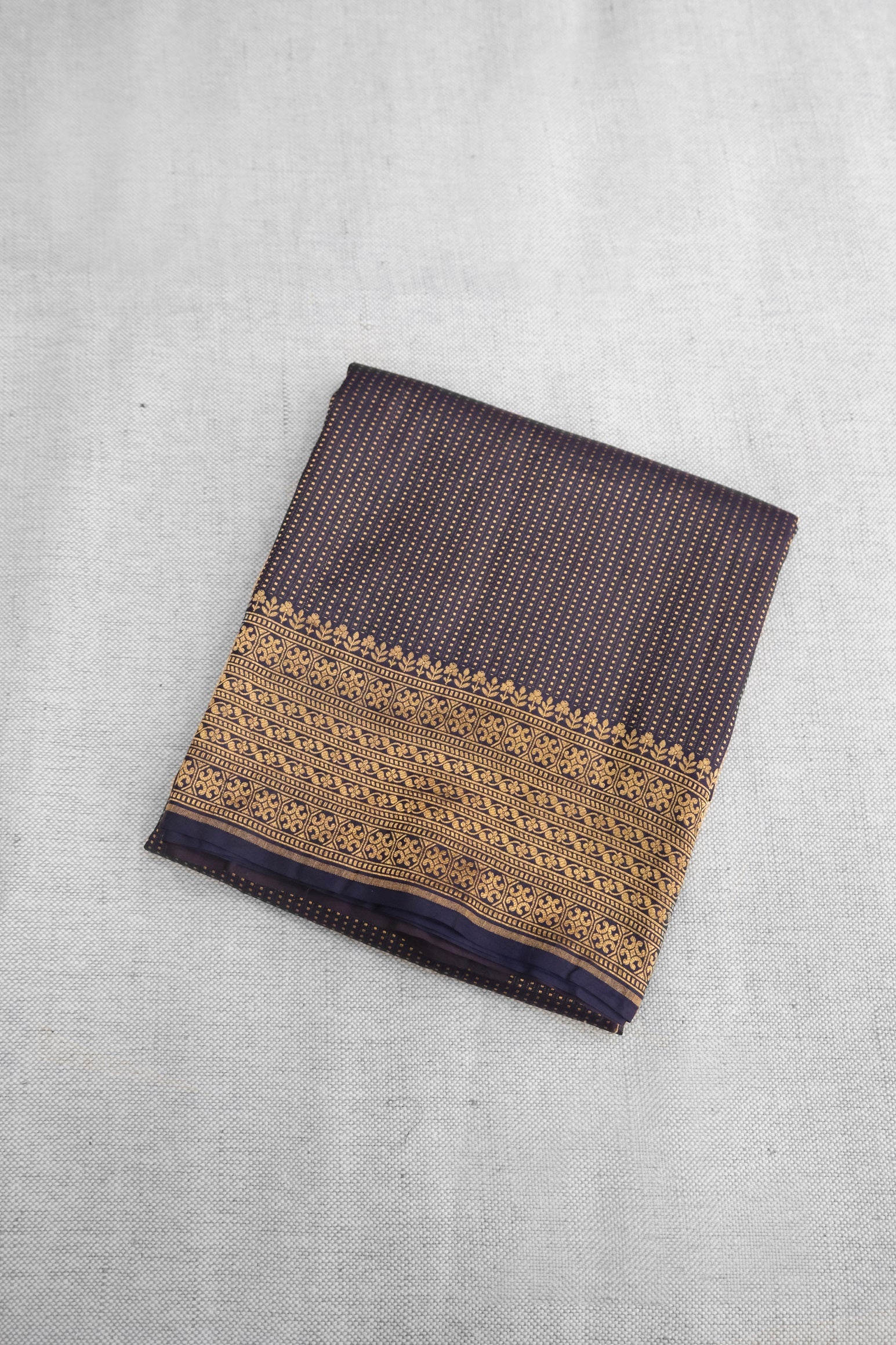 Blue Color Banarasi Saree