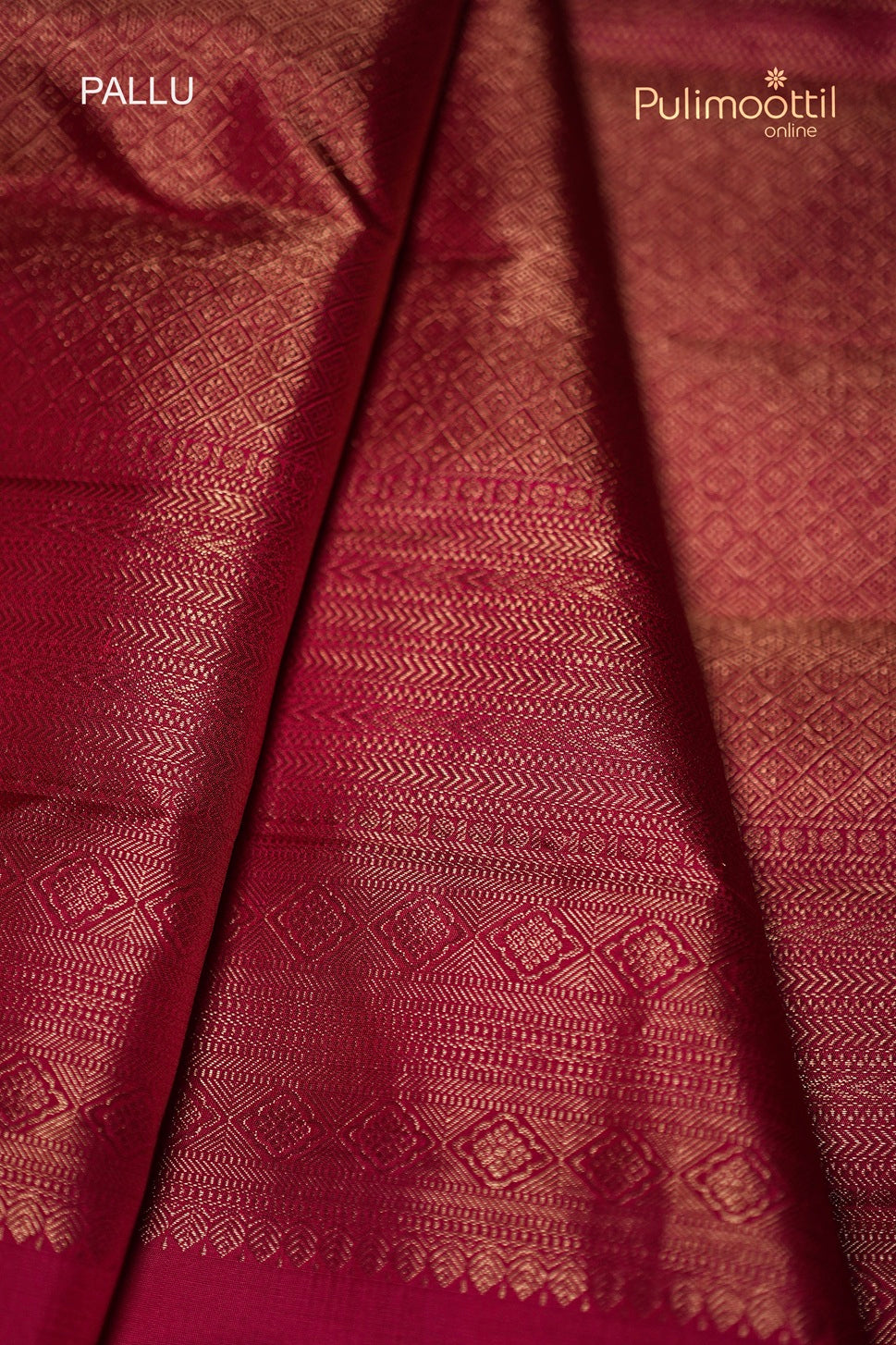 Rani Pink Colour Kanchipuram Brocade Wedding Saree.