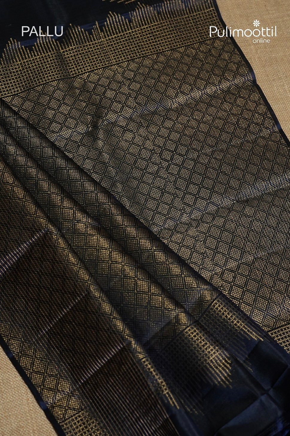 Dark Blue Colour Kanchipuram Soft Silk Saree