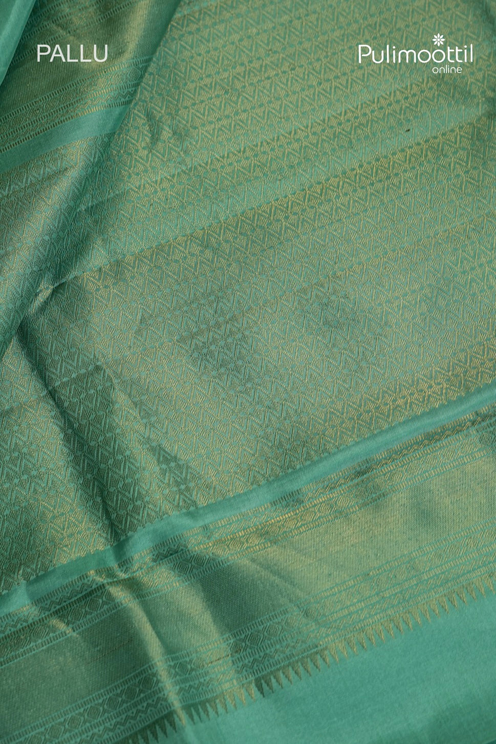 Turquoise Blue Colour Kanchipuram Soft Silk Saree