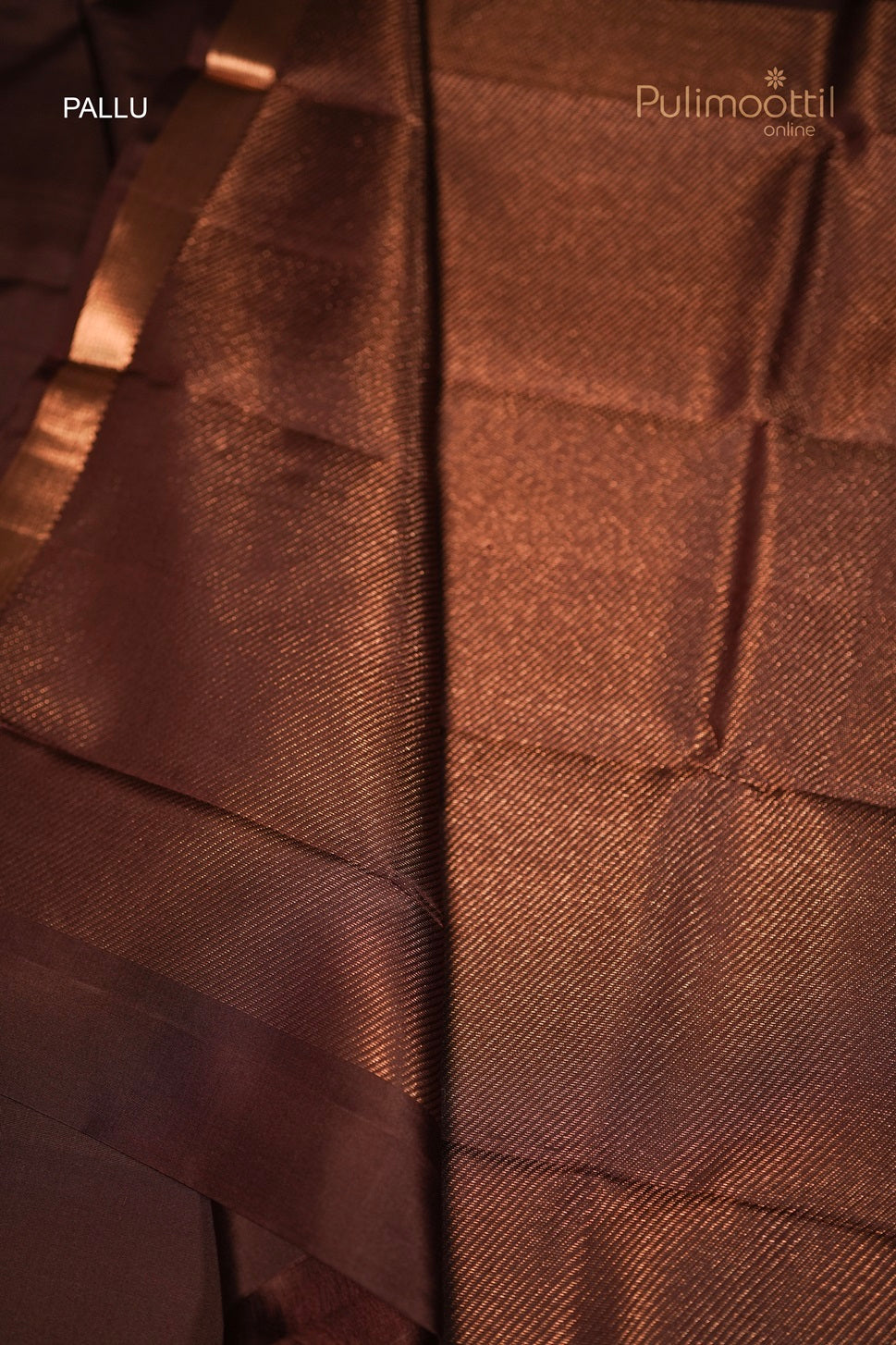 Coffee Brown Colour Kanchipuram Soft Silk Saree