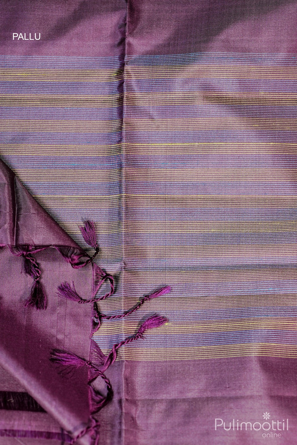 Pastel Purple Colour Soft Silk Kanchipuram Saree.