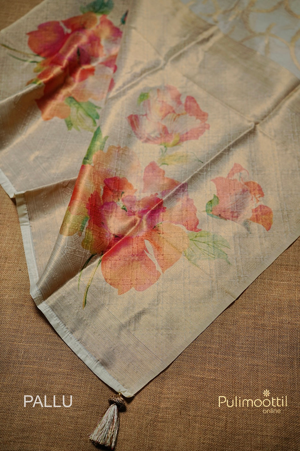 Off White Colour Traditional Fancy Saree