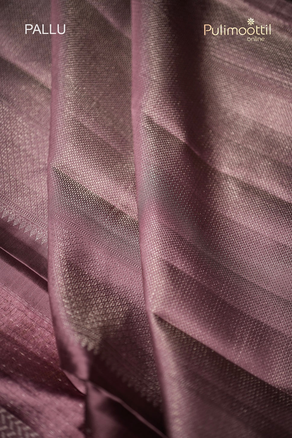 Dark Onion Colour Kanchipuram Brocade Wedding Saree