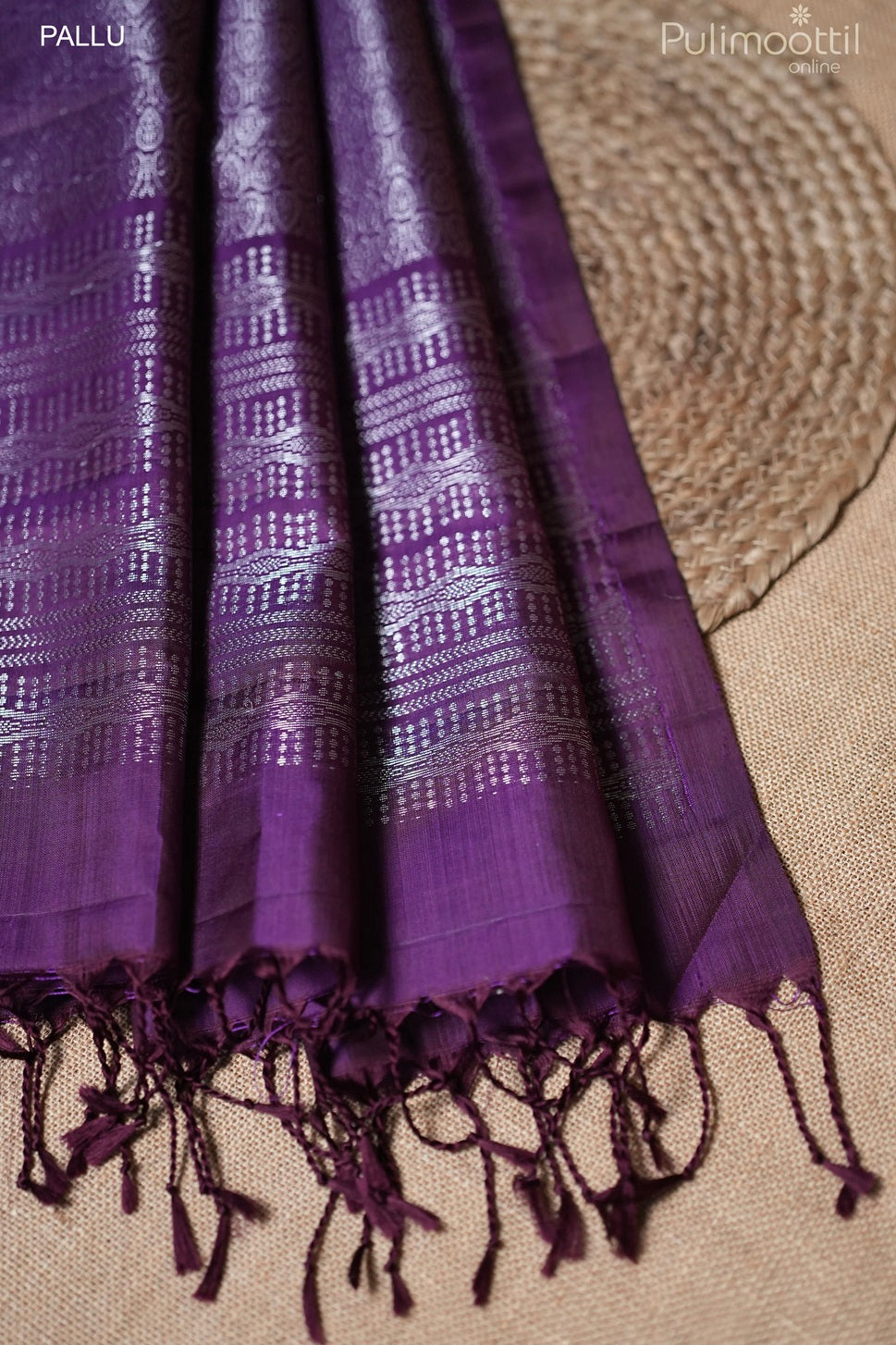 Dark Violet Colour Kanchipuram Soft Silk Saree