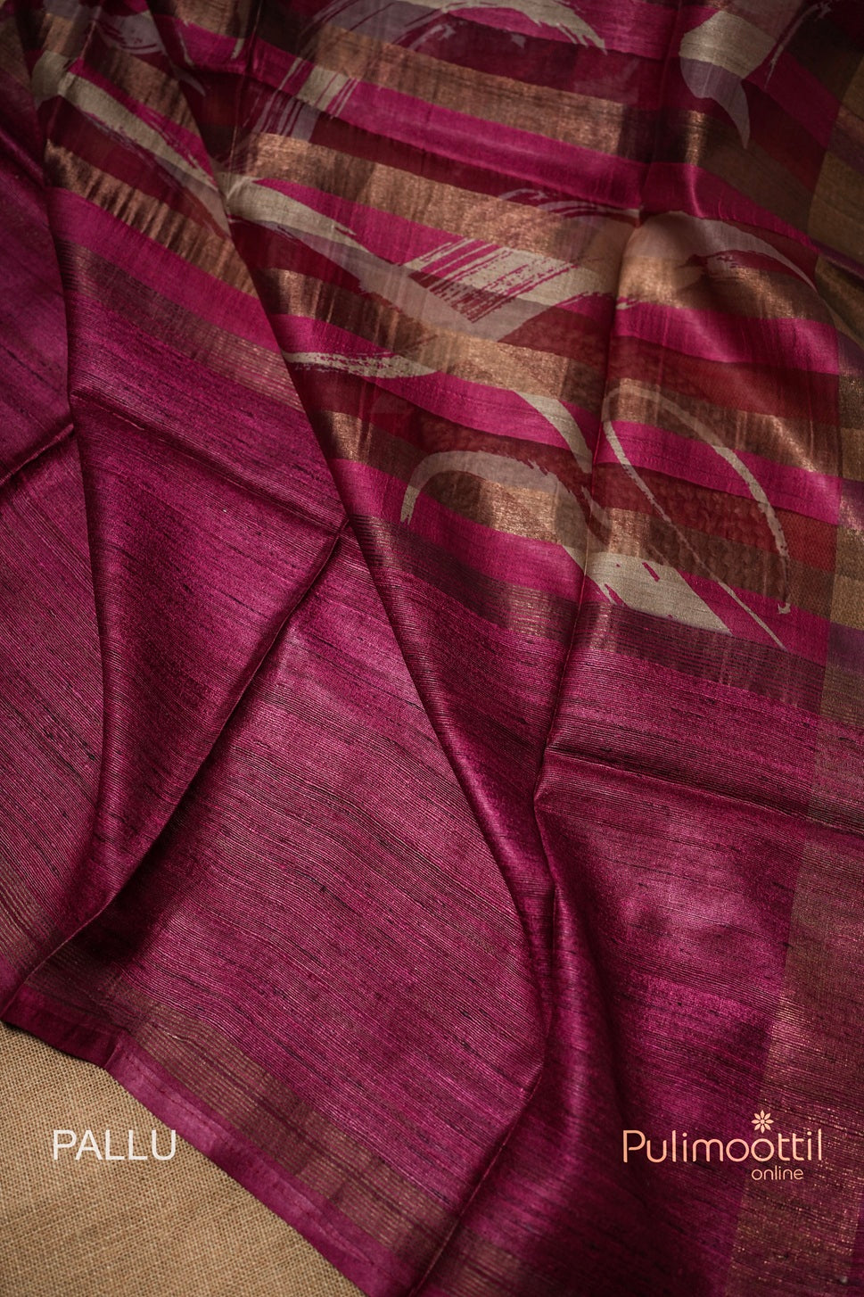 Multicolour Jute Silk Saree
