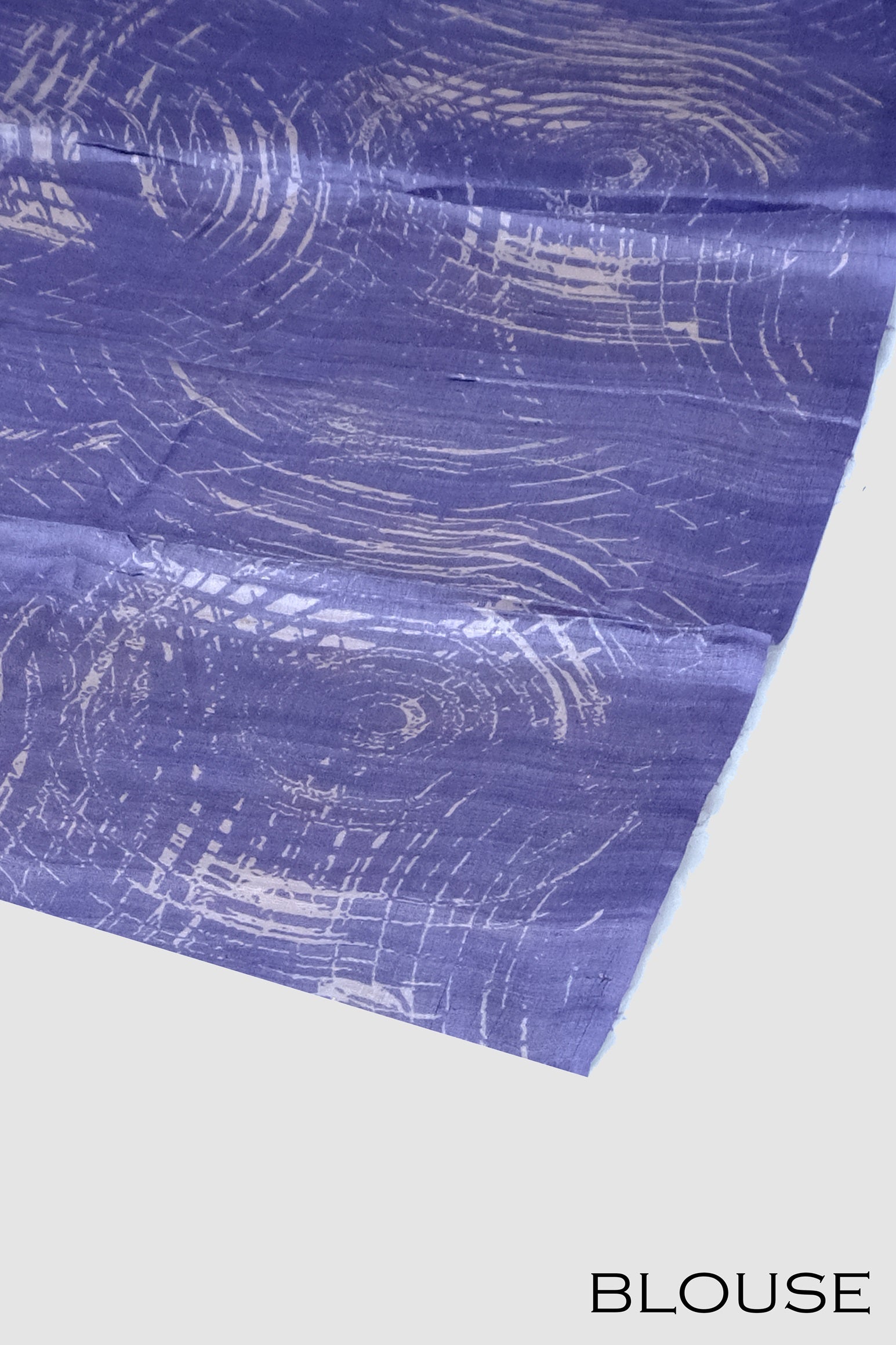 Purple color Tusser silk pure saree.