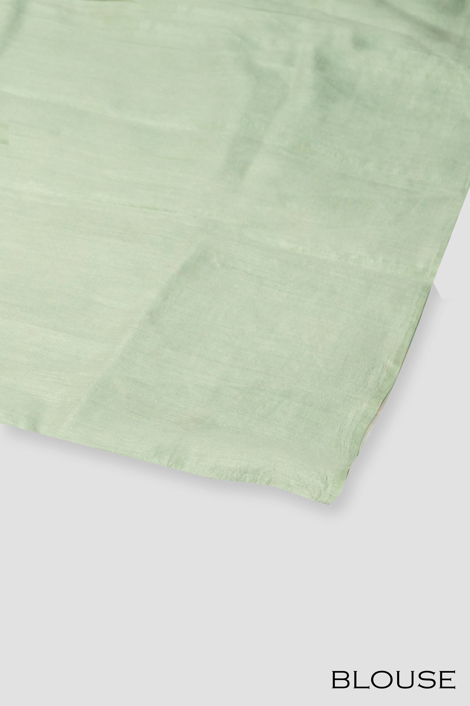 Pista green color Organza saree