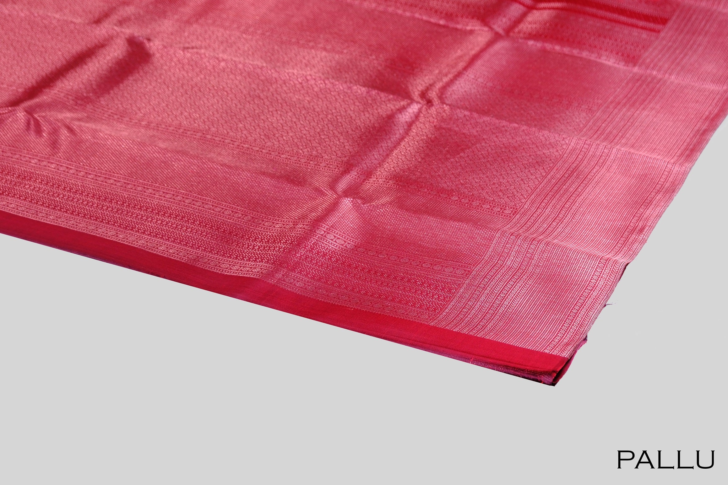 Maroon color Kanchipuram wedding saree .