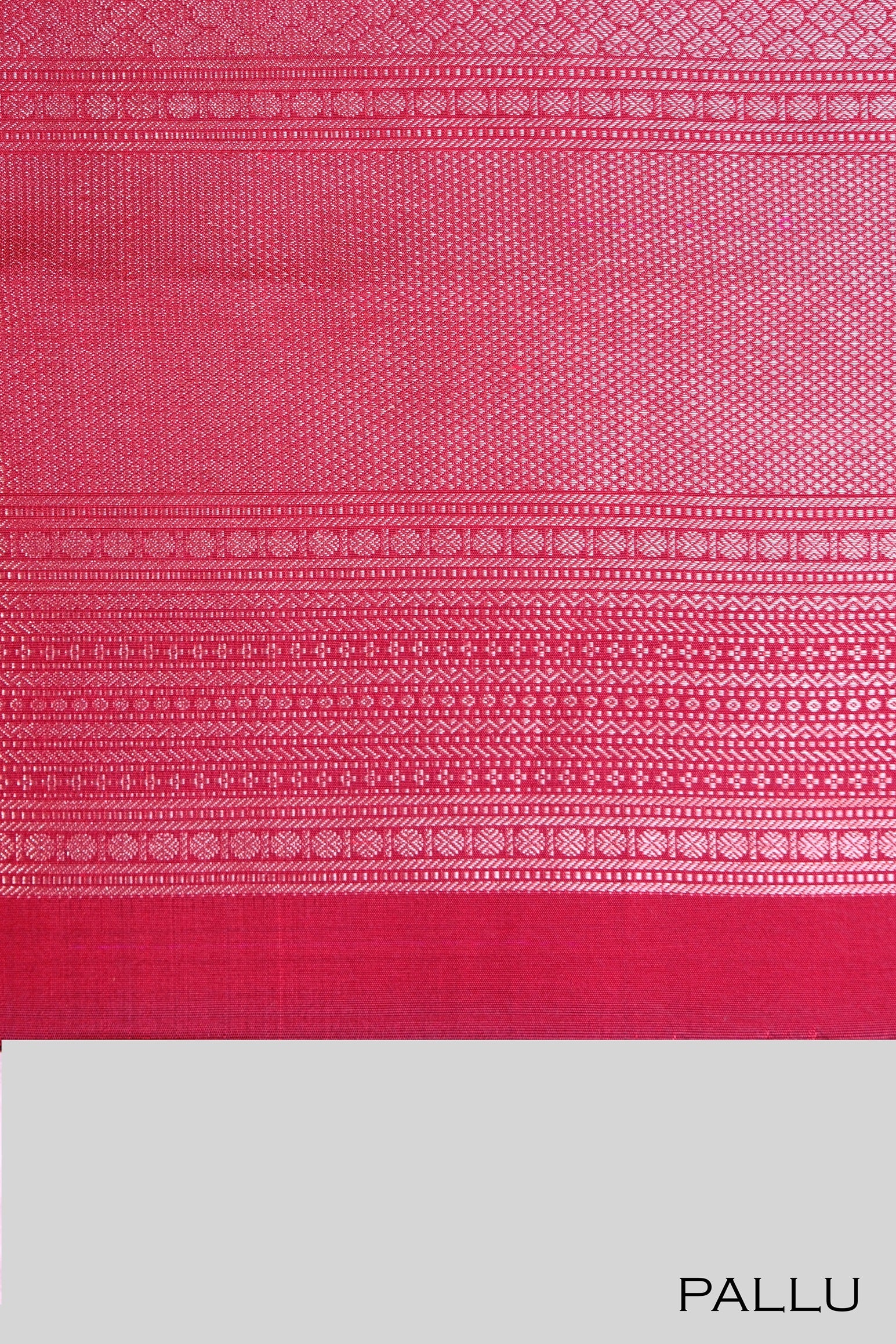 Maroon color Kanchipuram wedding saree .