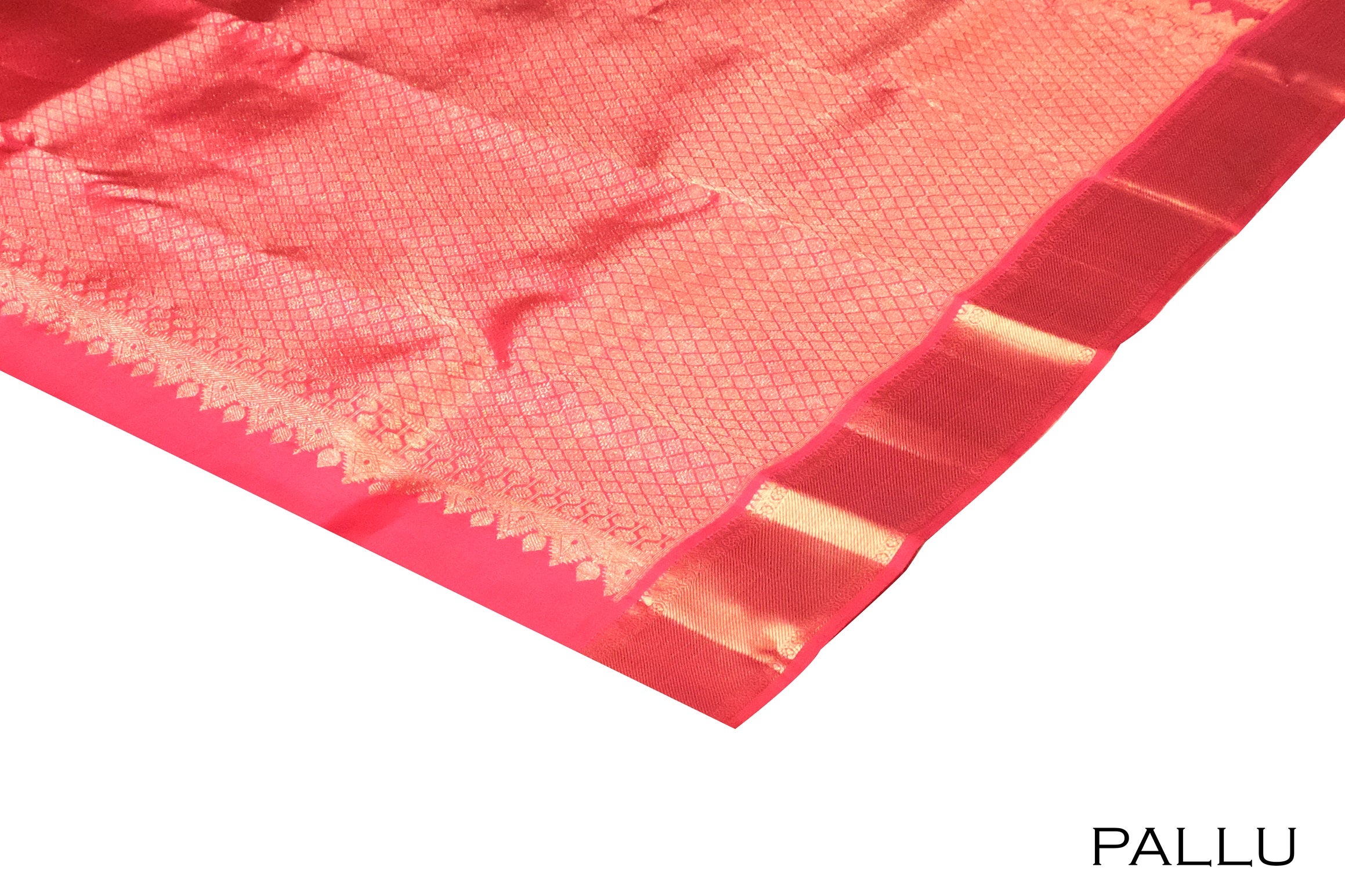 Maroon color Pure Kanchipuram wedding saree.