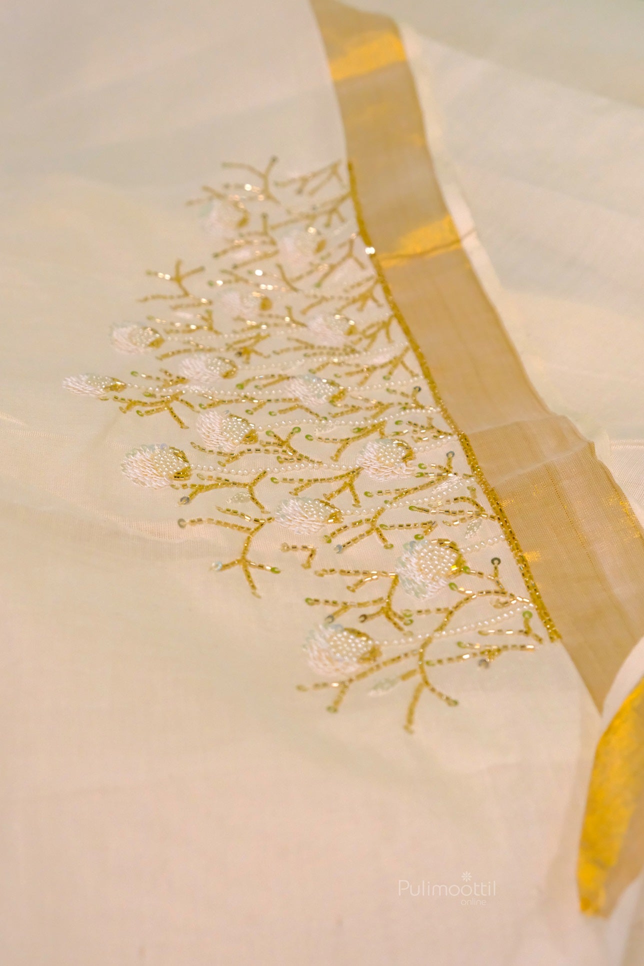 Pure Cotton Kerala Traditional Saree