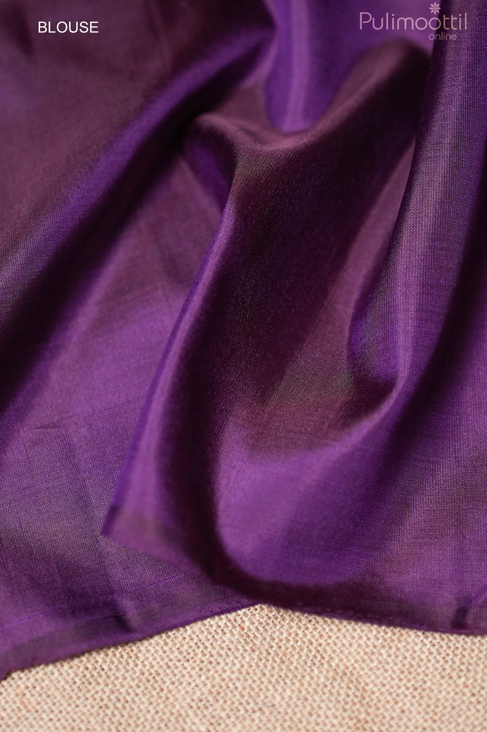 Dark Violet Colour Kanchipuram Soft Silk Saree
