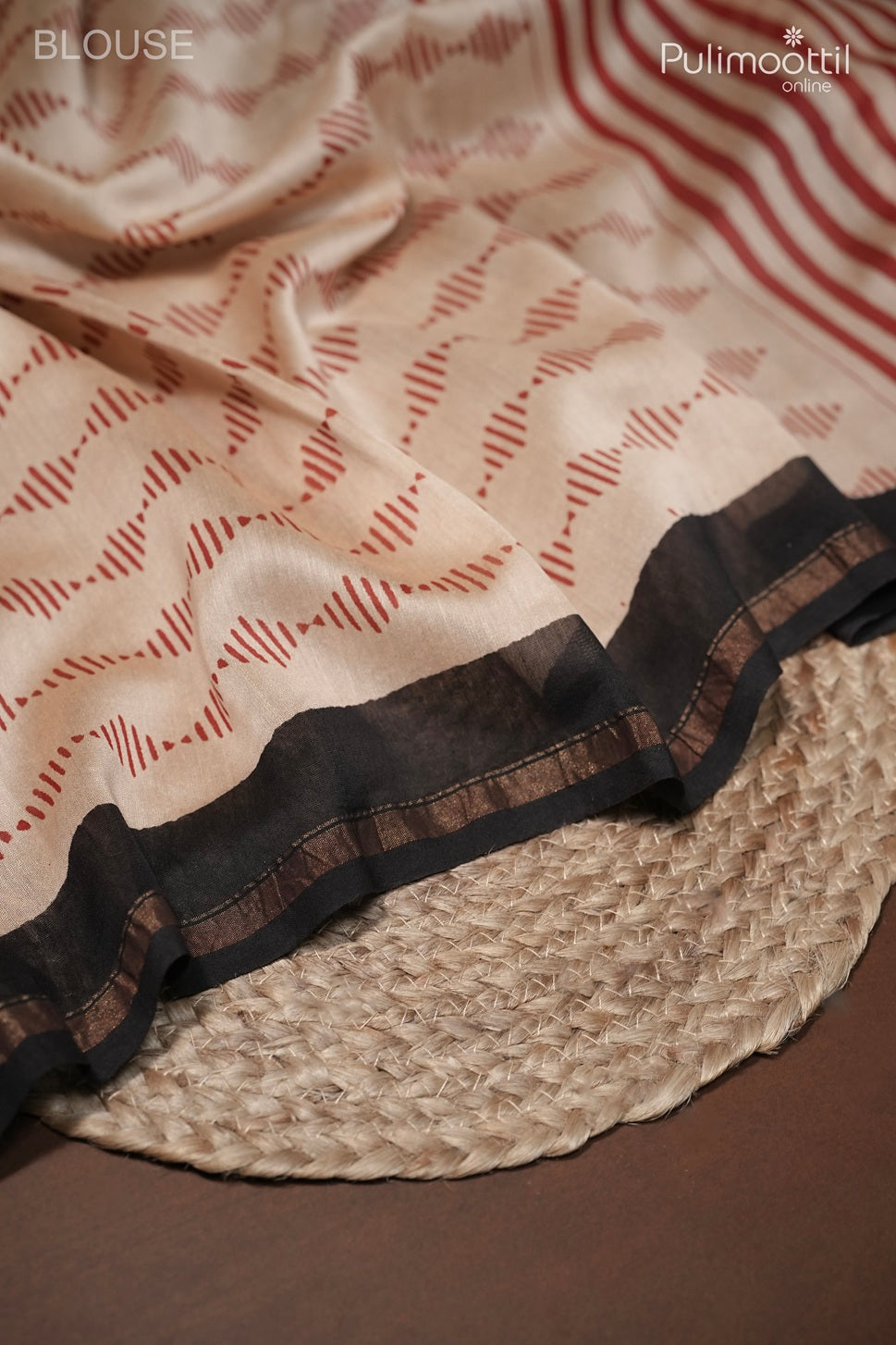 Multi colour Chanderi saree