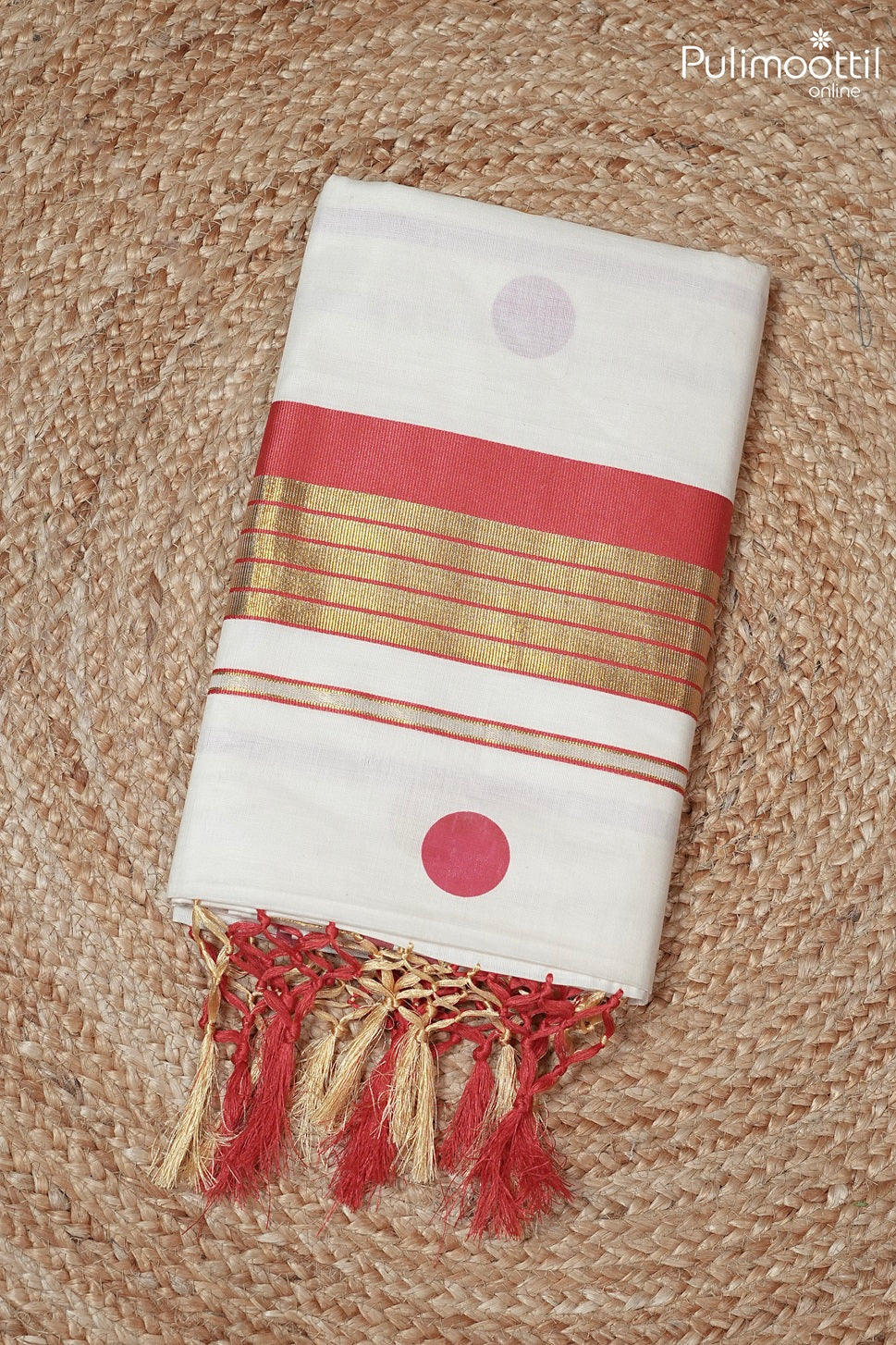 Kerala Traditional Cotton Set Saree