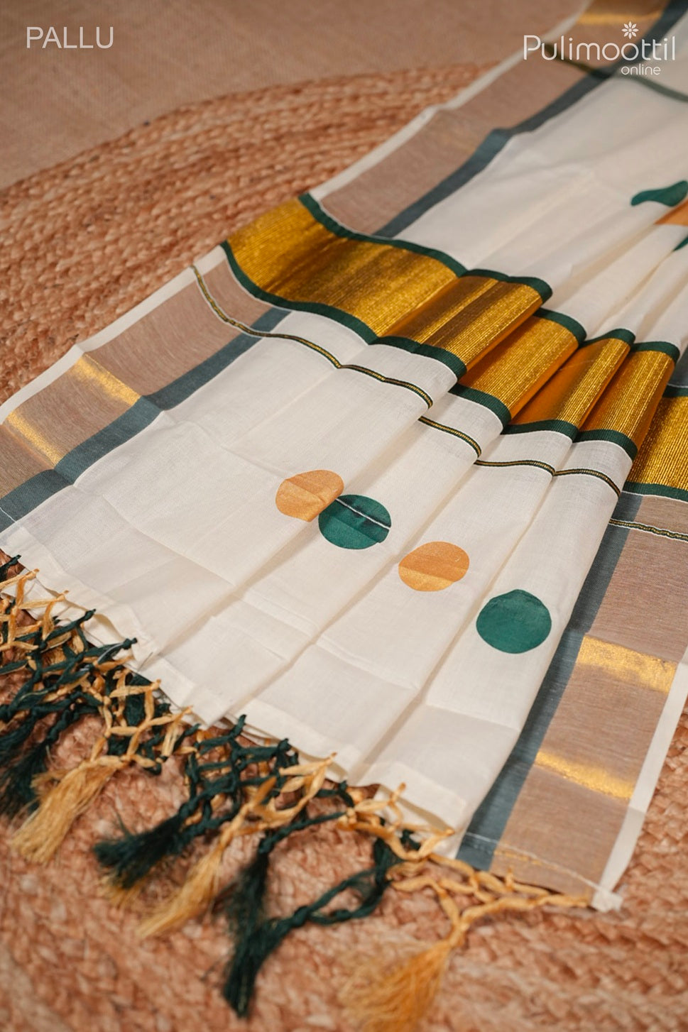 Kerala Traditional Cotton Set Saree