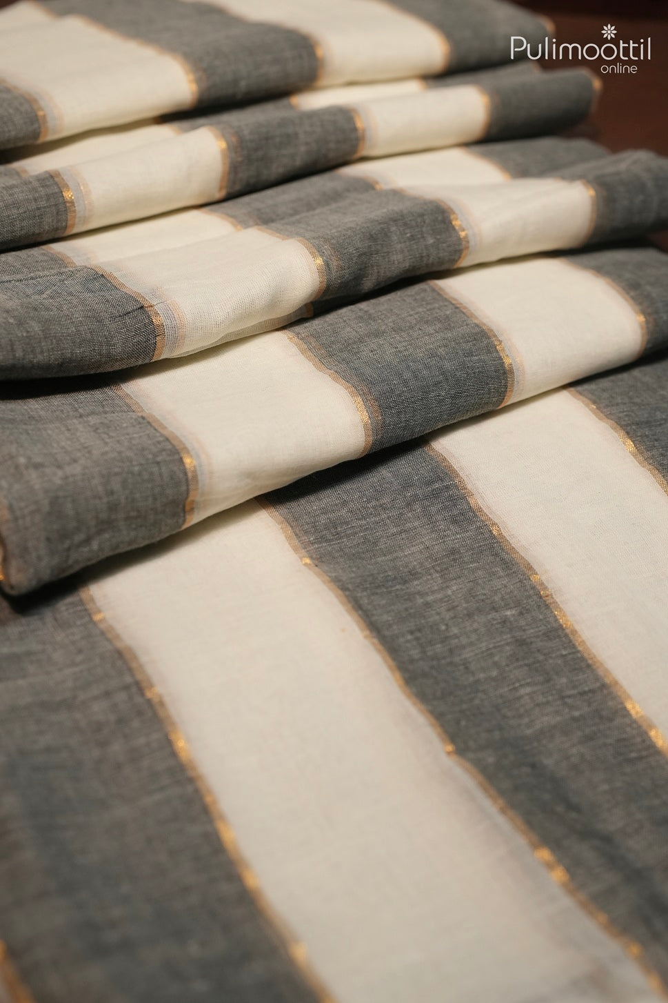 Multi colour Mul Cotton saree