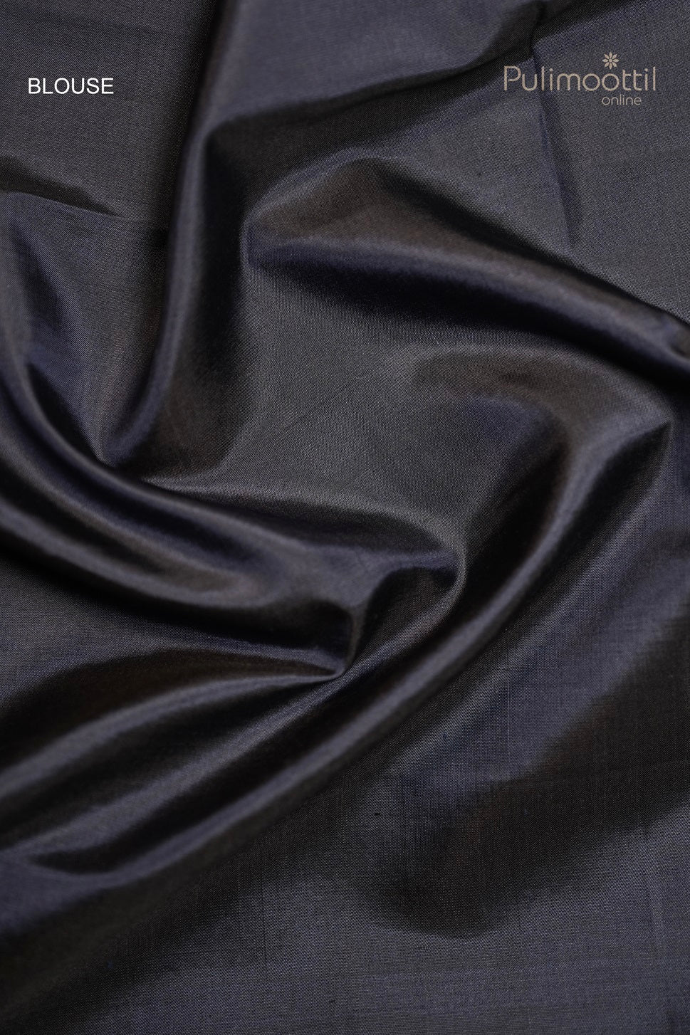 Navy Blue Colour Kanchipuram Soft Silk Saree