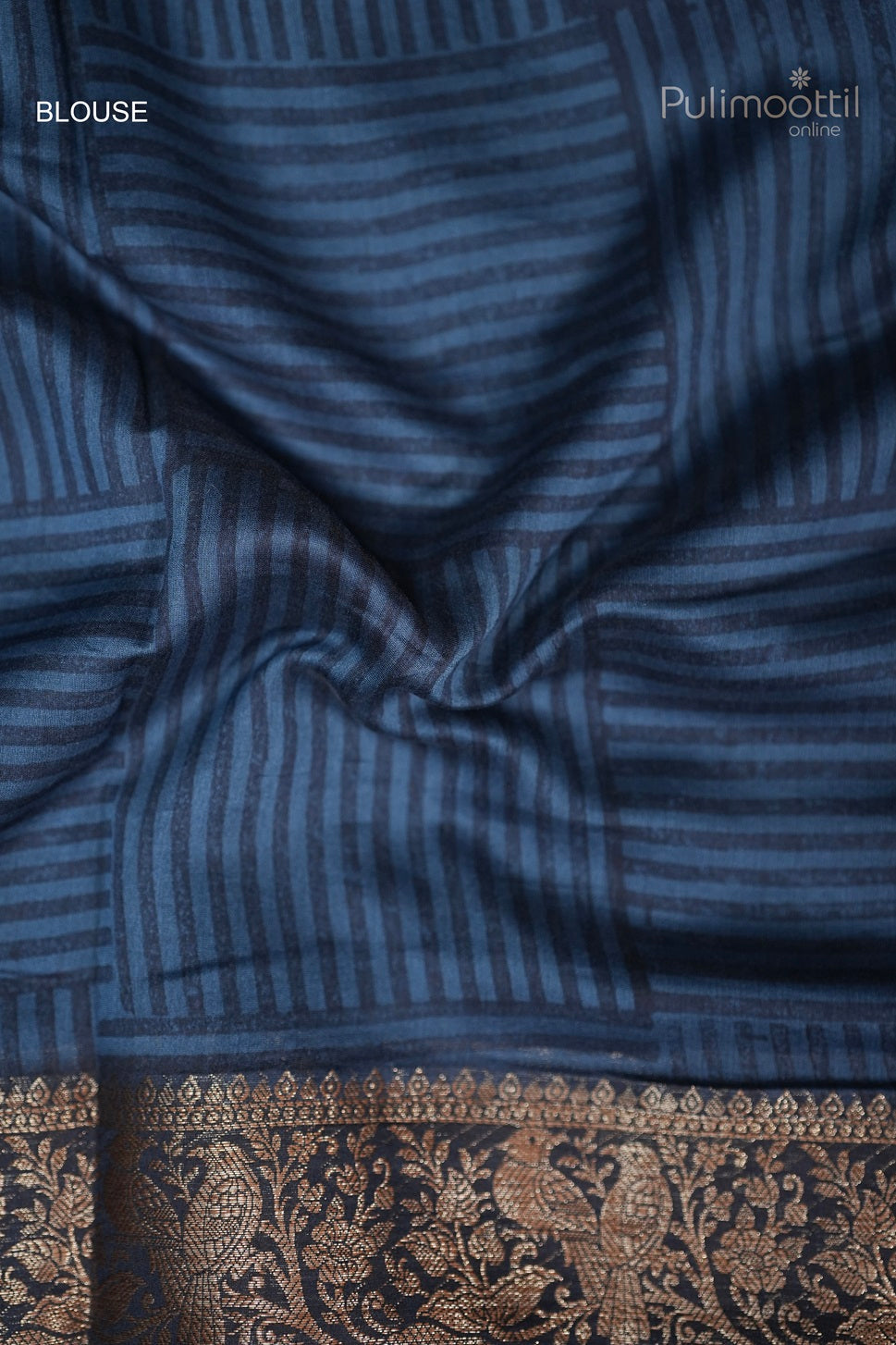 Cream Colour Chanderi Silk Saree.