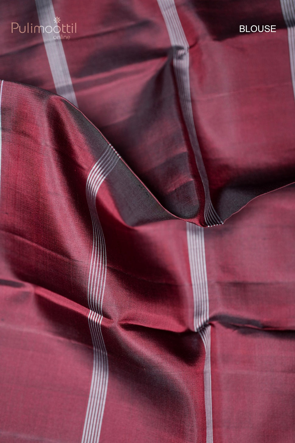 Maroon Colour Kanchipuram Soft Silk Saree