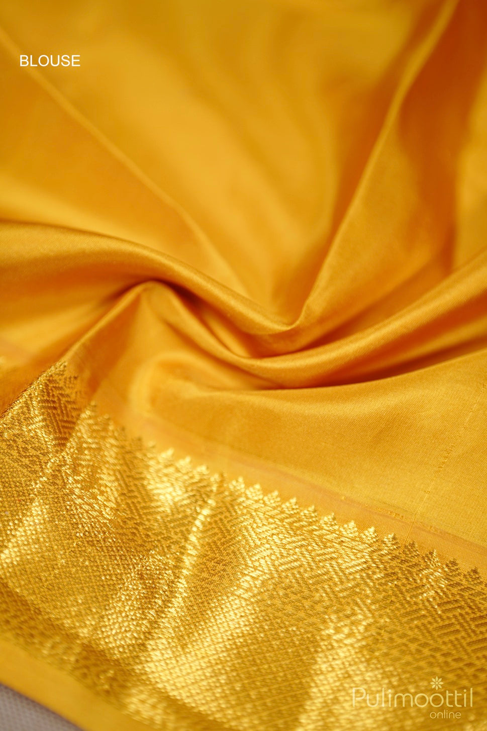 Violet Colour Kanchipuram Saree.