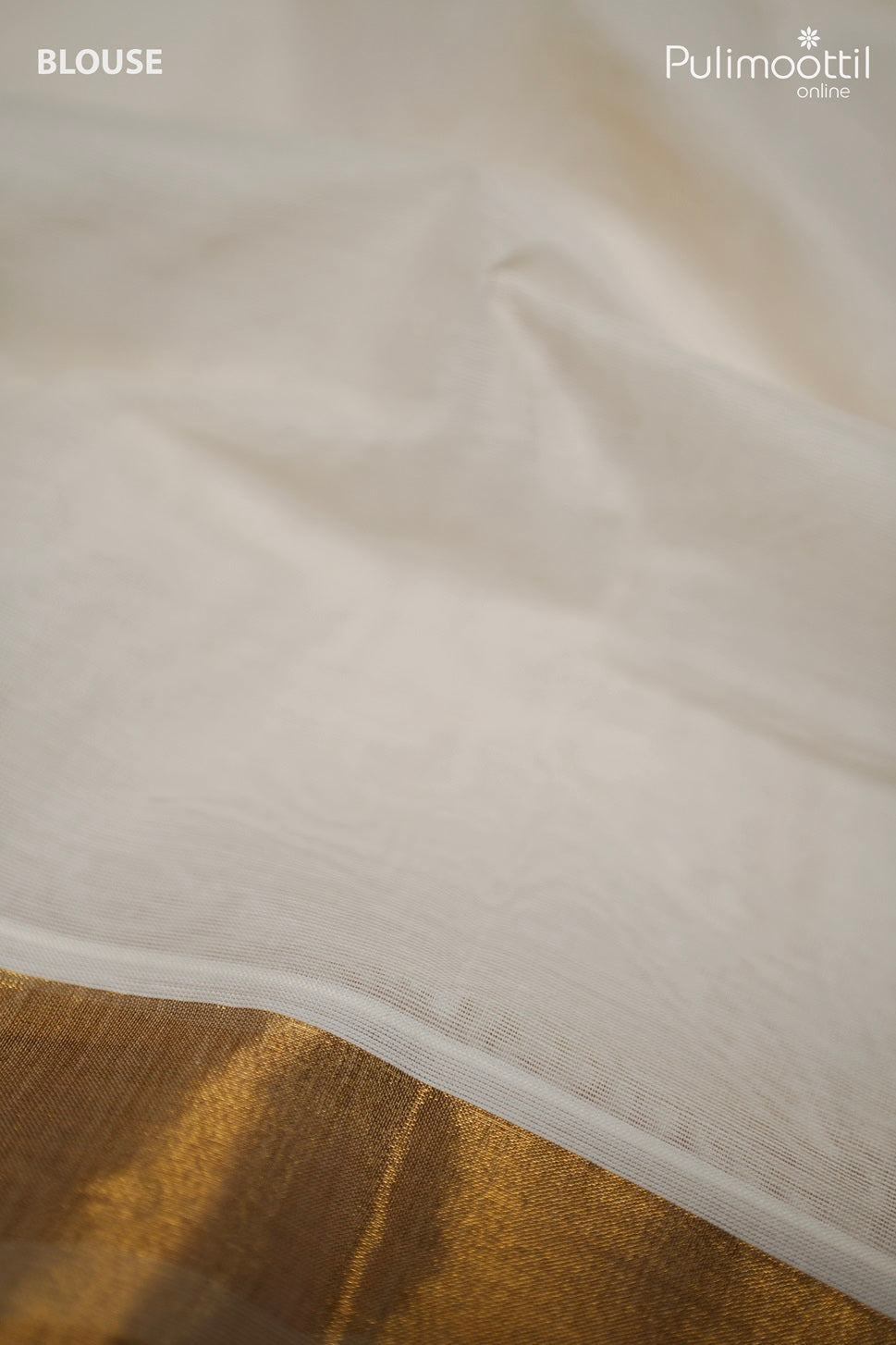 kerala Cream Colour Cotton Set Saree.