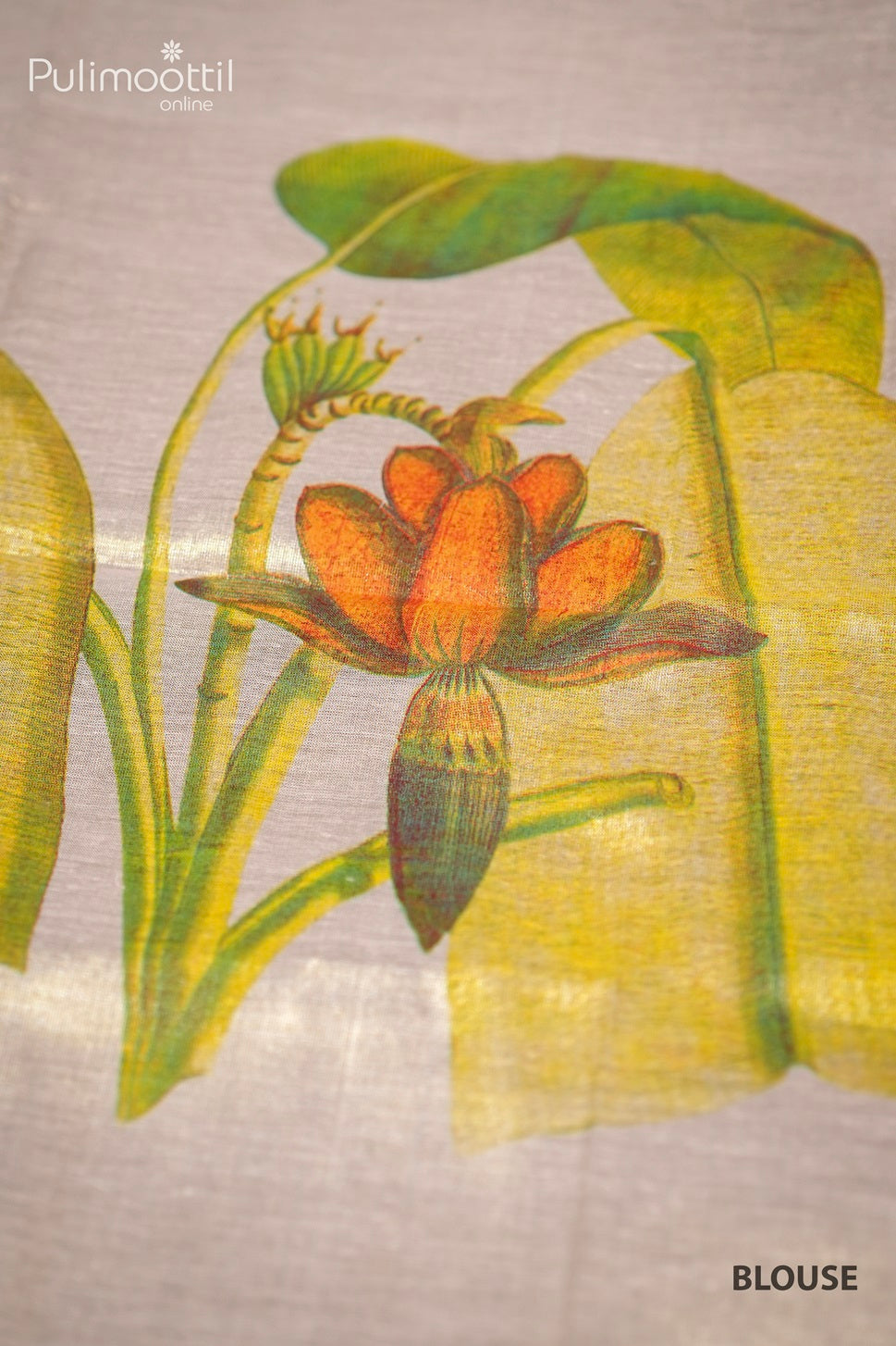 Kerala Cotton Printed Set Saree.