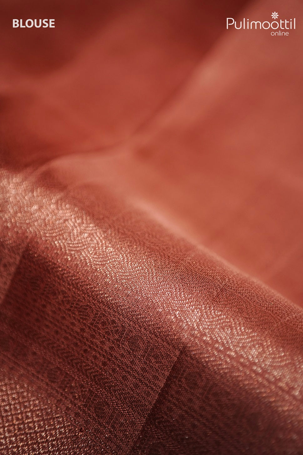 Pastle Peach Colour Kanchipuram Brocade Saree.