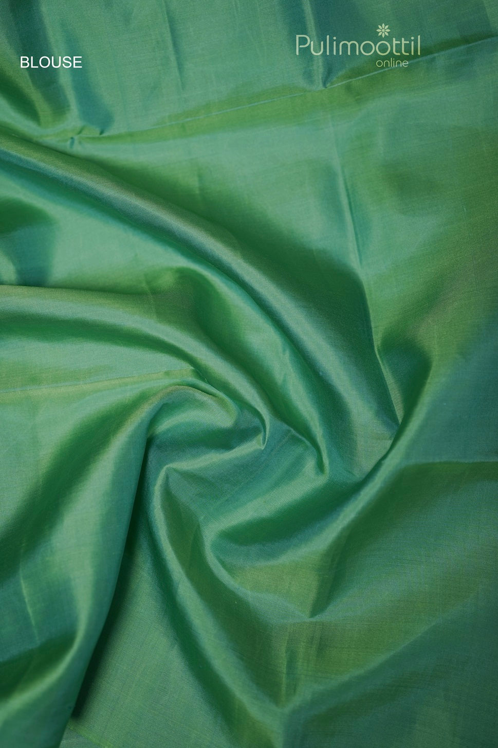 Turquoise Green Colour Kanchipuram Soft Silk Saree