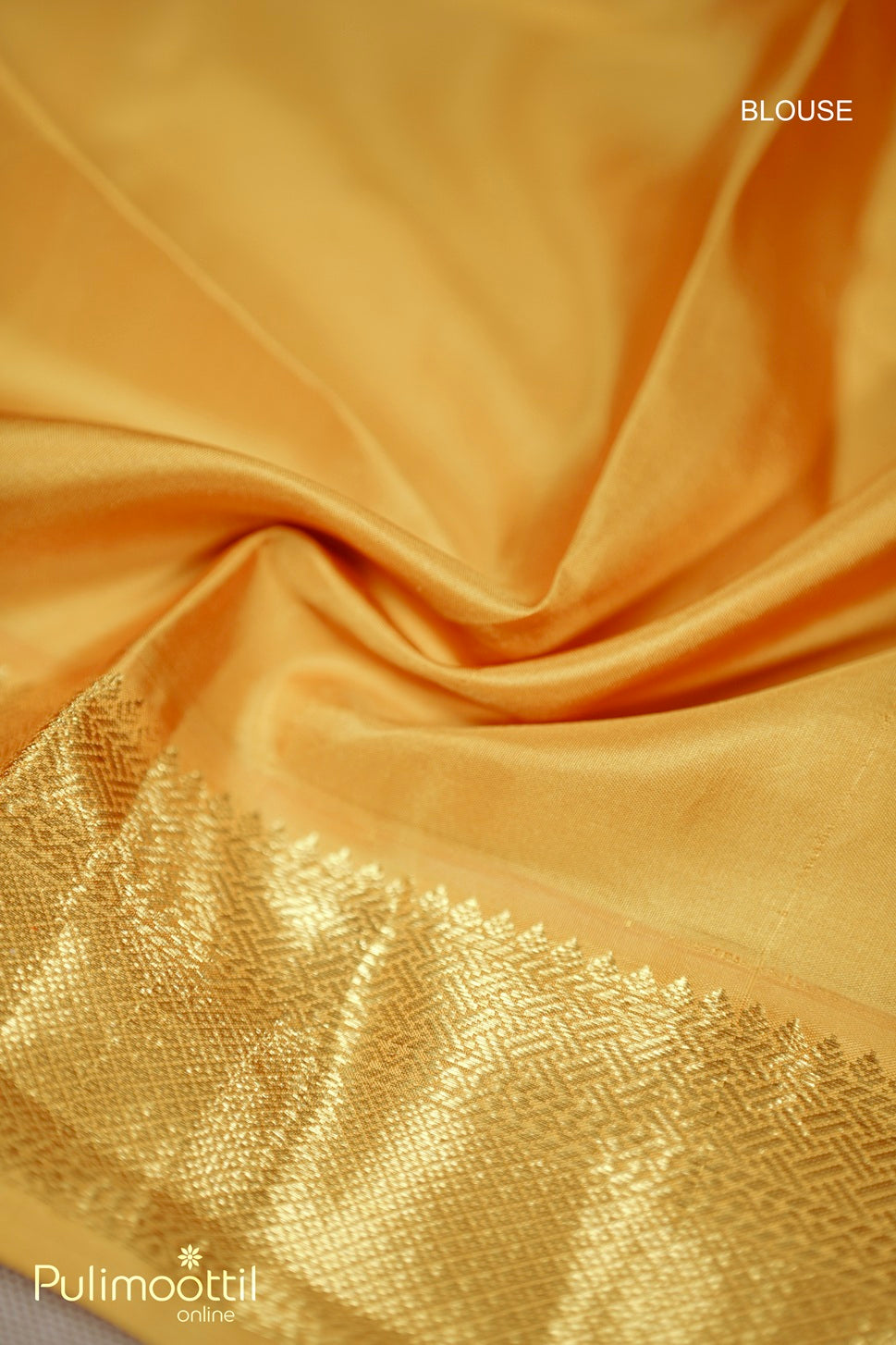 Violet Colour Kanchipuram Saree.