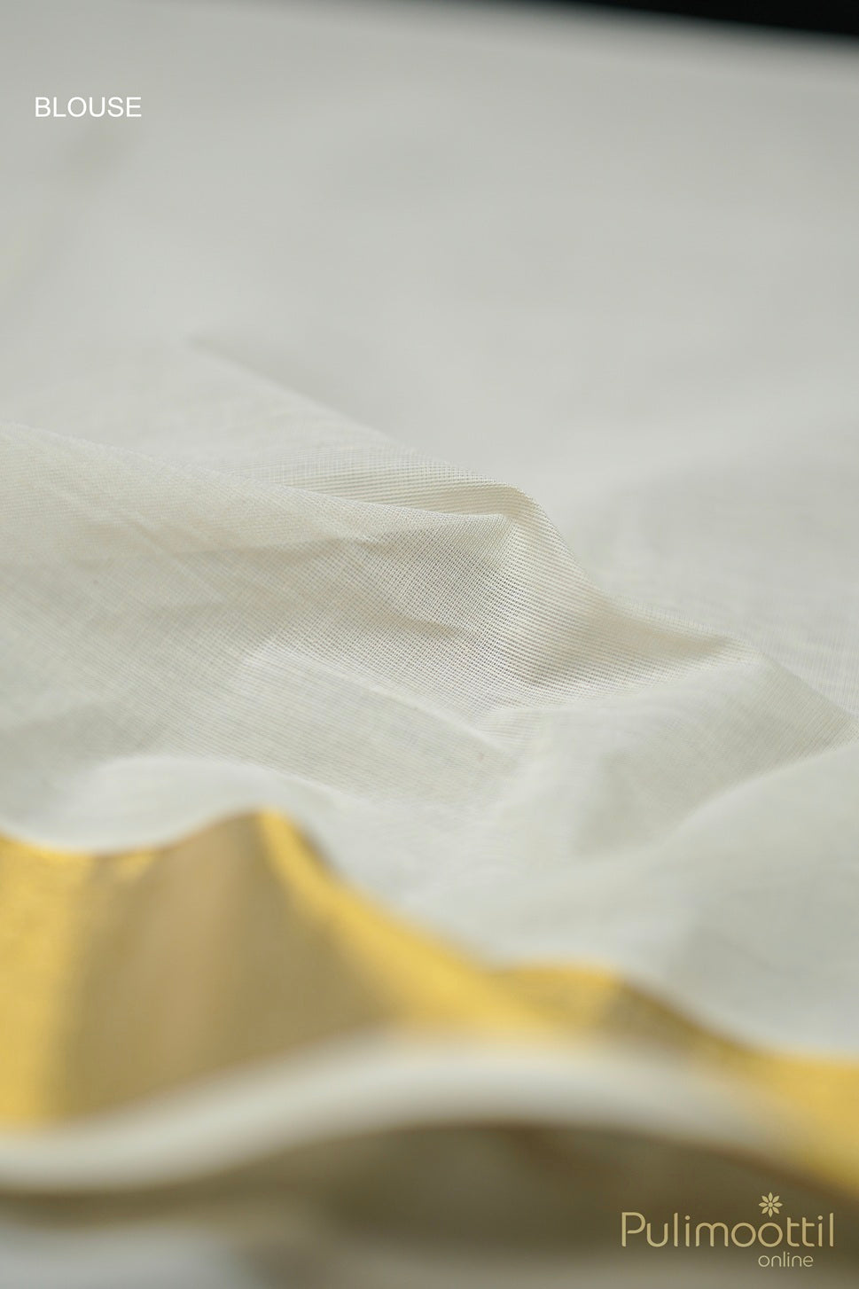 Kerala Cream Cotton Set Saree