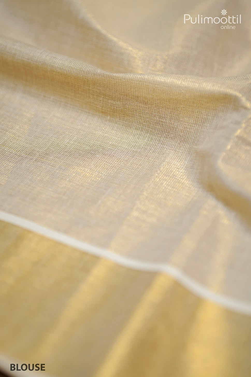 Kerala Golden Tissue Set Saree.