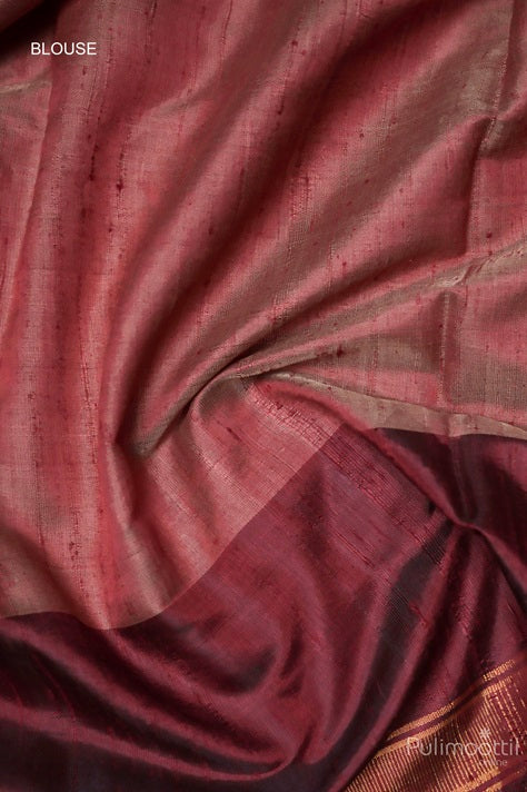 Off White Colour Pure JuteSilk Saree
