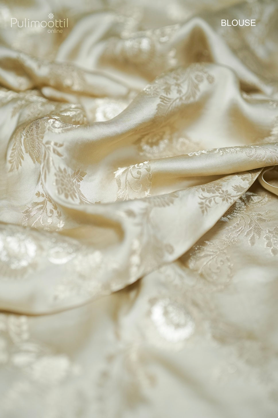 Pastel Chikoo Shaded Chiniya Silk Saree