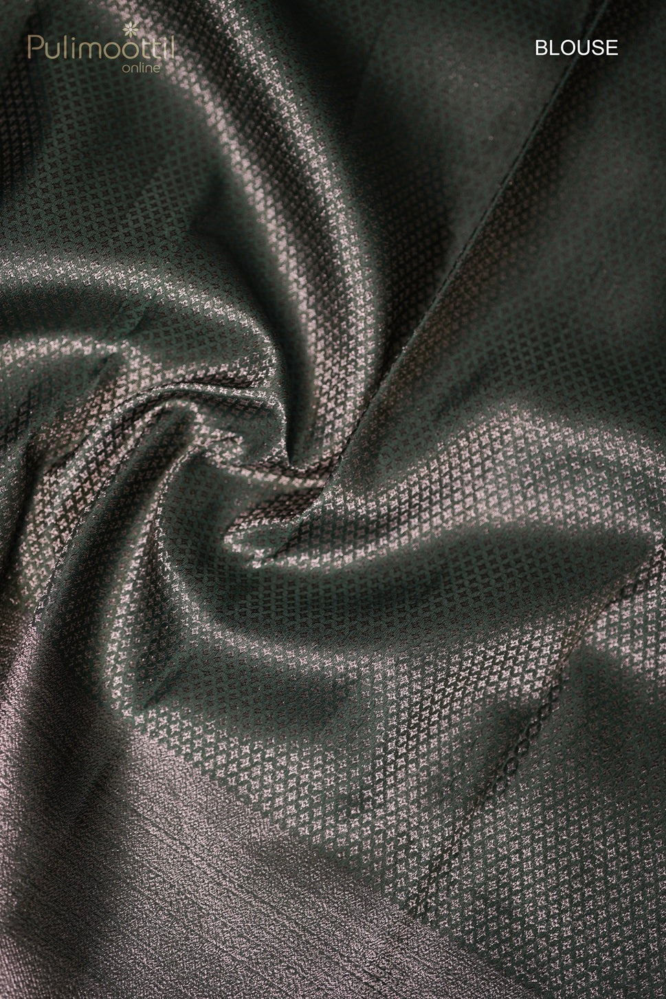 Bottle Green Colour Kanchipuram Antique Designer Saree