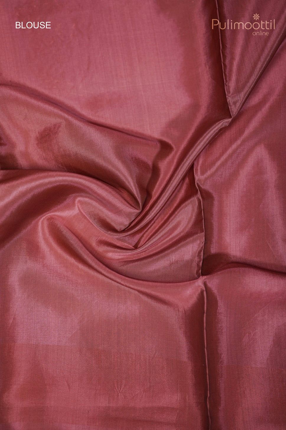Orange Peach Colour Kanchipuram Saree