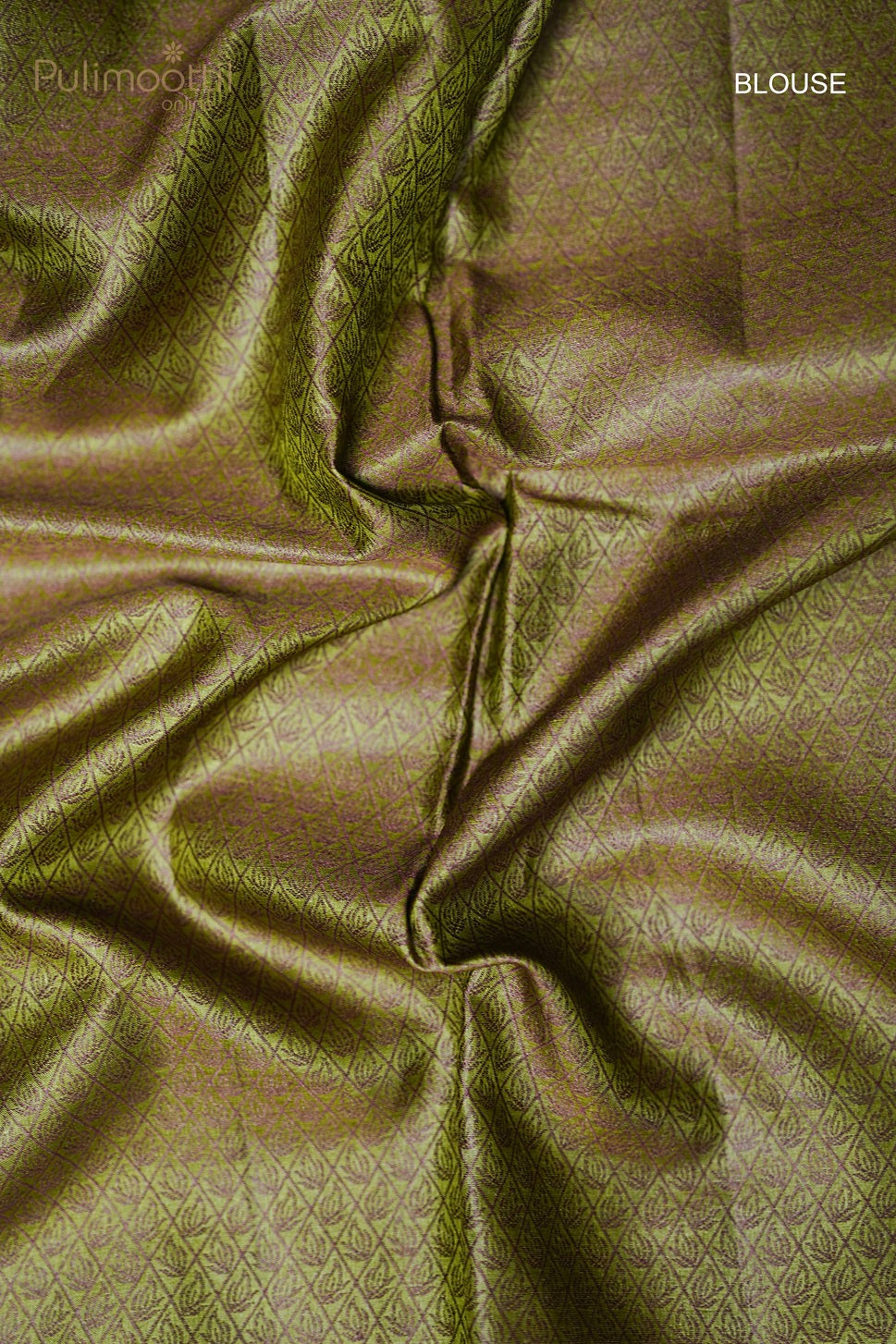 Yellow Green Colour Tussar Silk Saree