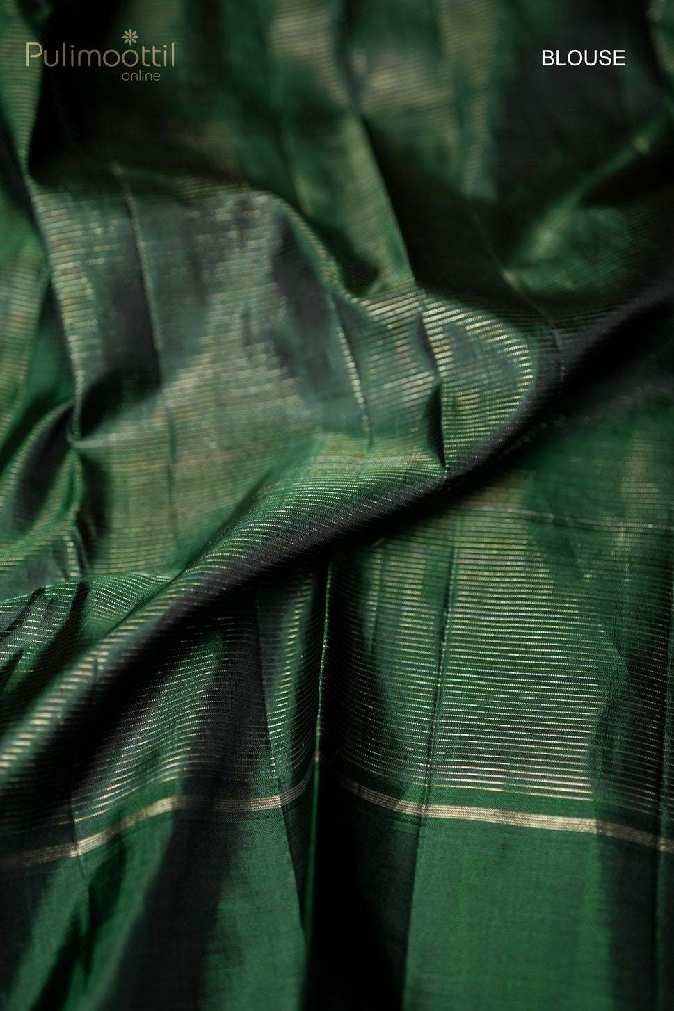 Caramel yellow-colored Kanchipuram soft silk saree