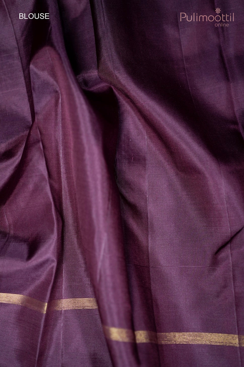 Dark Purple Colour Kanchipuram Soft Silk Saree