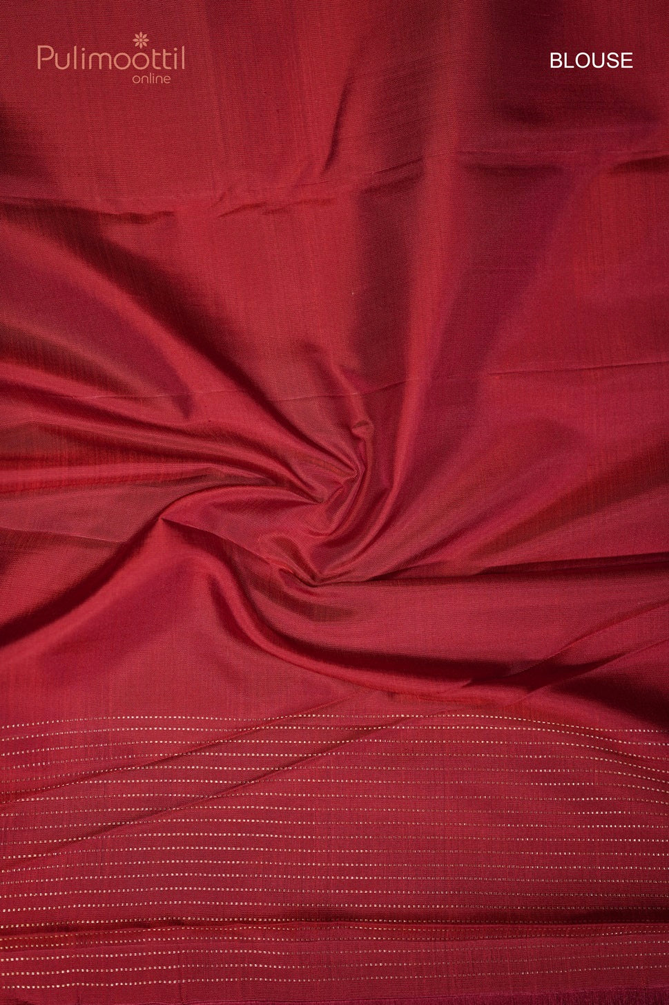 Red Colour Kanchipuram Pure Soft Silk Saree