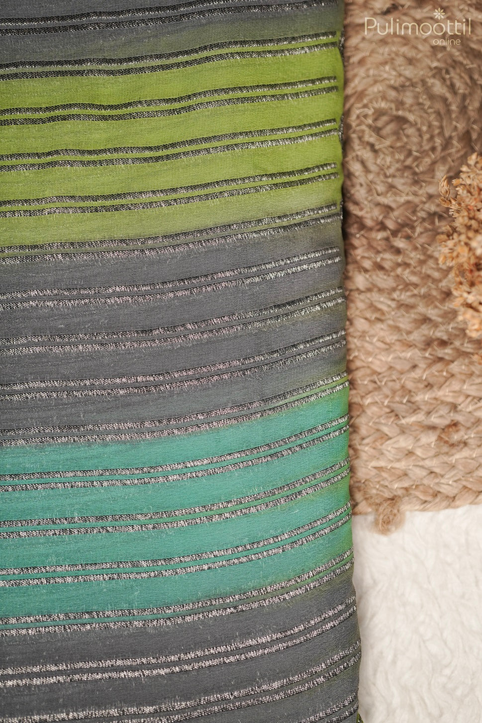 Multicolour Georgette Banarasi Saree