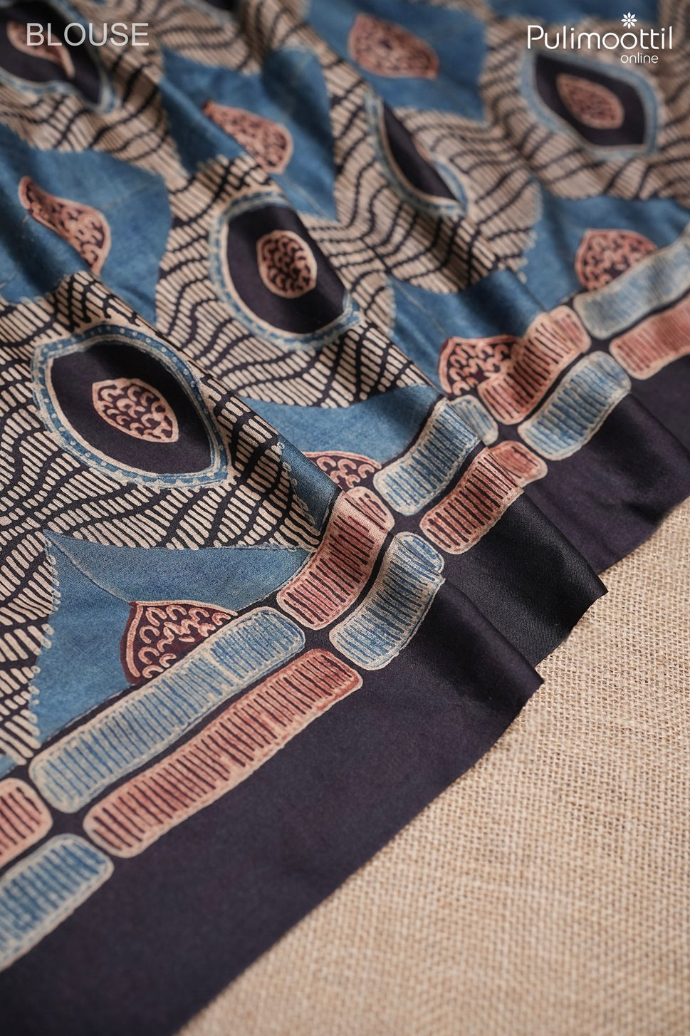 Dark coffee color modal silk saree