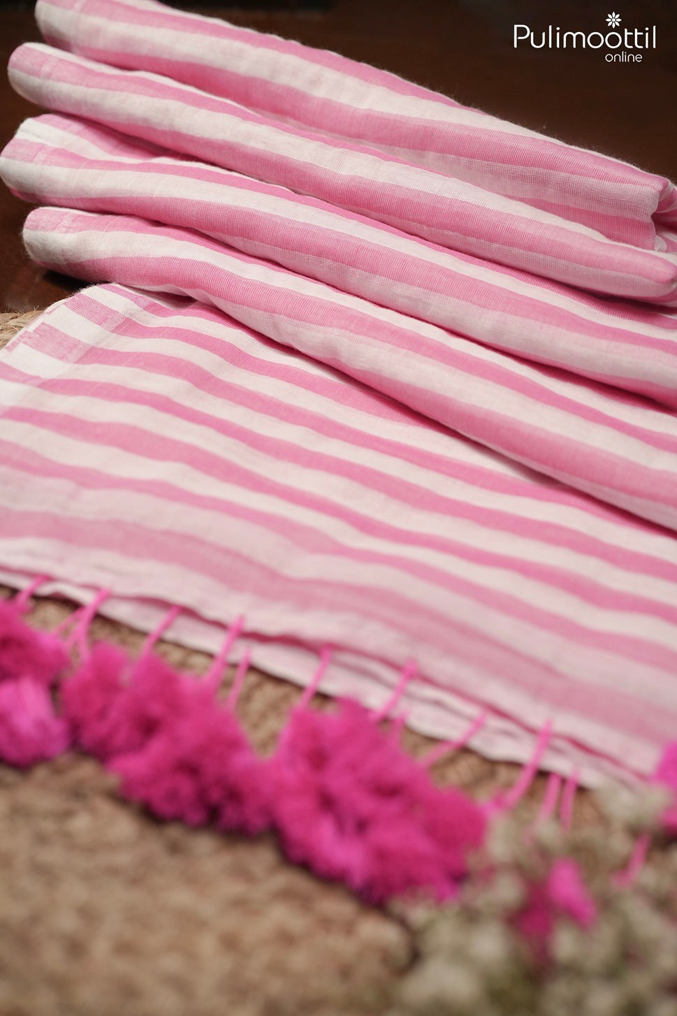 Multicolor Mul Cotton saree