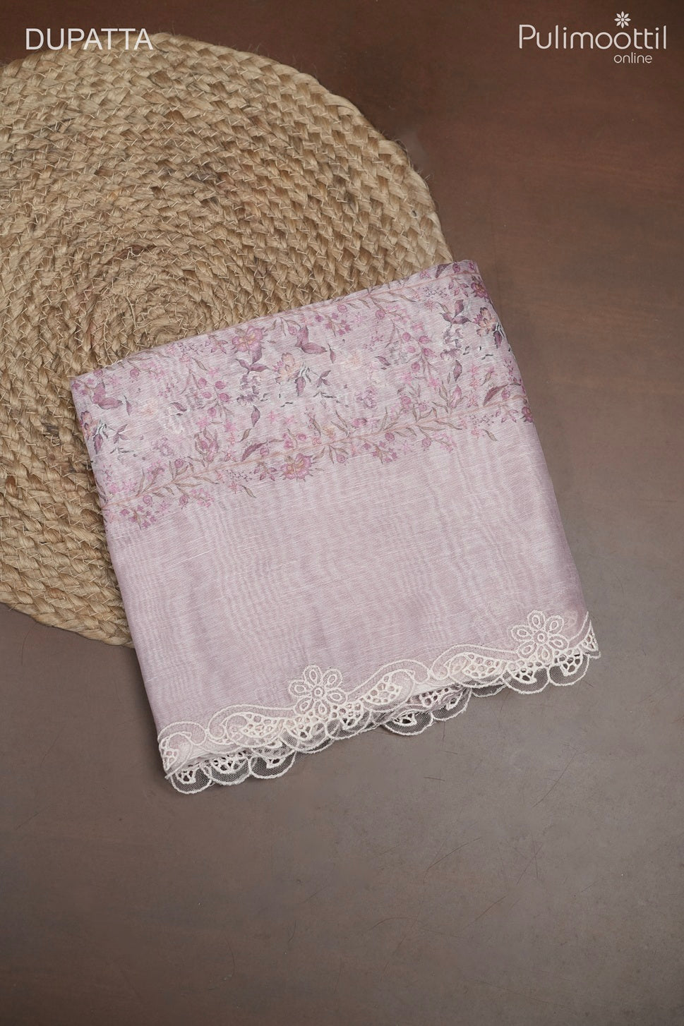 PASTEL PINK LINEN UNSTITCHED SALWAR SET