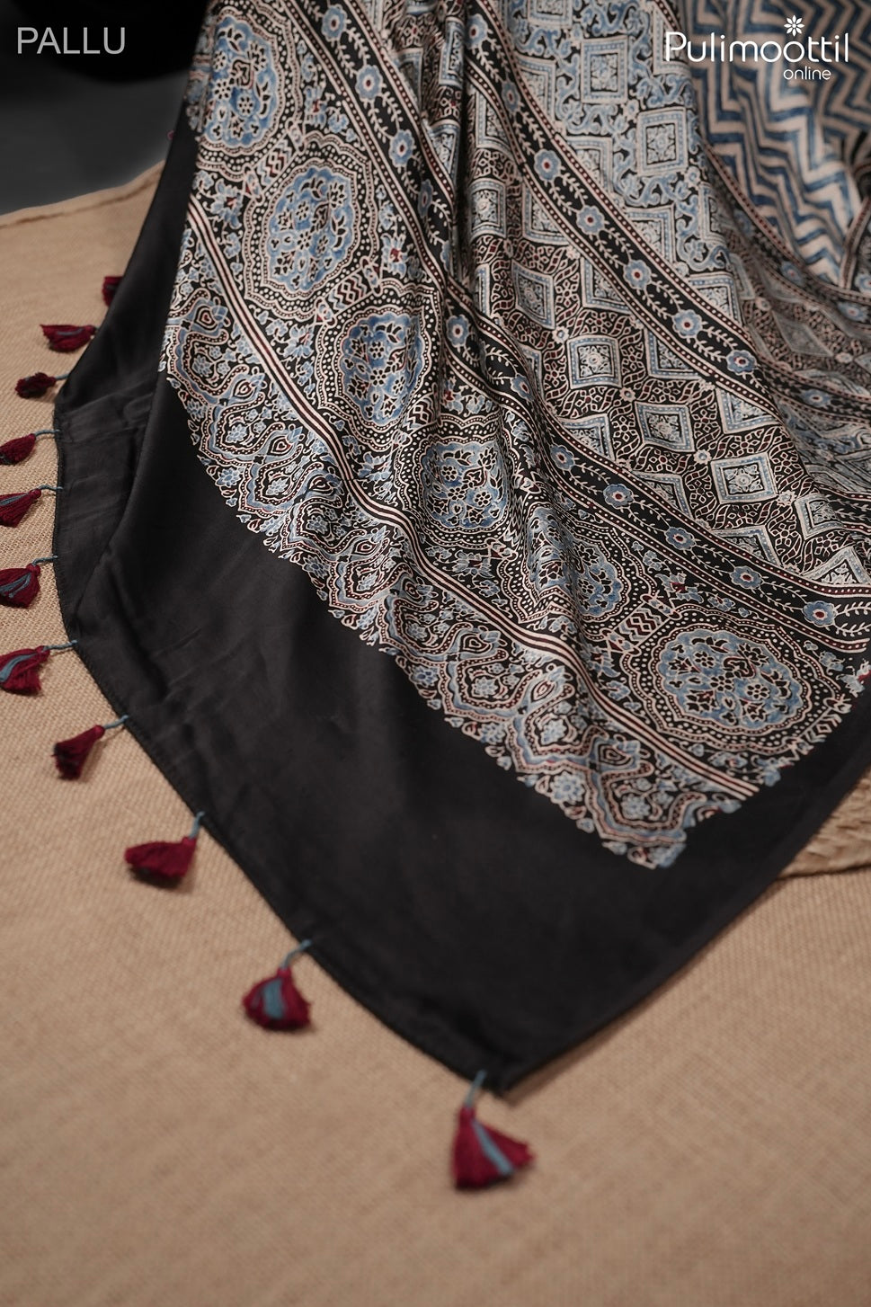 Multicolor modal silk saree
