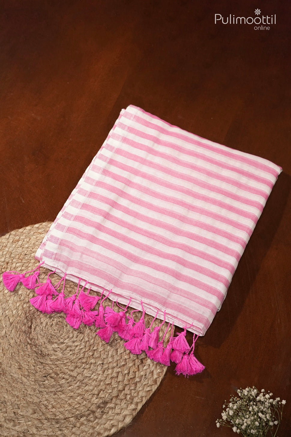 Multicolor Mul Cotton saree